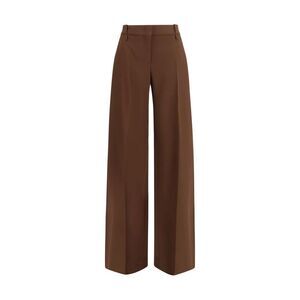 Ermanno Scervino Brown Viscose Casual Women's Pants